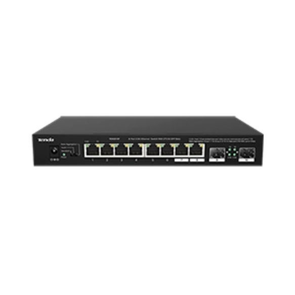 Switch Di Rete Gestibile 8 Porte 2.5G + 2 Porte SFP+ 10G - Senza Ventola, VLAN, Per NAS E Reti Domestiche