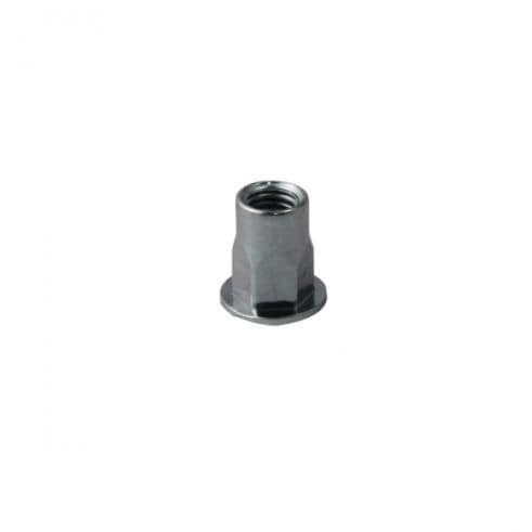 Kit 150 Pezzi Dadi Filettati A Testa Piatta In Acciaio Inox – Misura #4