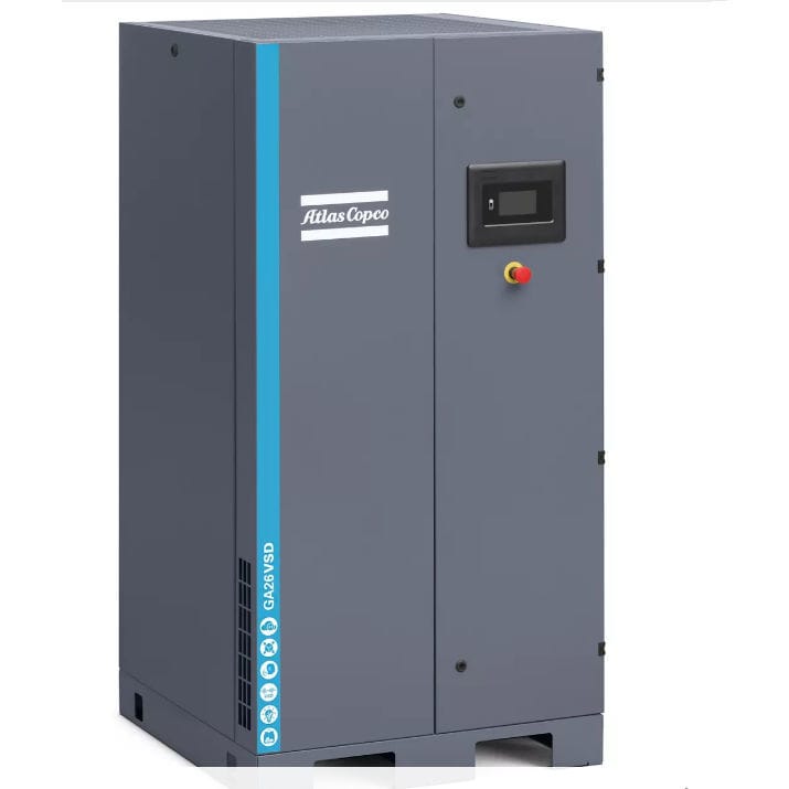 Compressore A Vite Ga Series Atlas Copco Compressors Usa D Aria Con Motore Elettrico Fisso