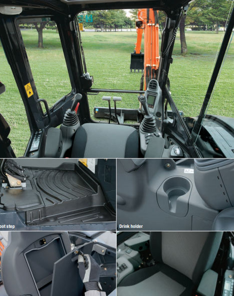 Miniescavatore - ZX55U-5A - HITACHI Construction Machinery