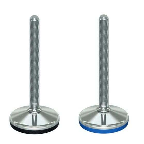 Piedini Regolabili M6 Piedino Snodato Mini Di Regolazione M6x20 Mm - Per Livellamento Macchinari, Supporti, Barre Filettate, Confezione 40 Pezzi Piedino Regolazione M6 - Foto 2