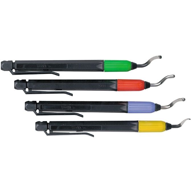 Lame Per Sbavatura Da 20 Pezzi, Coltello Per Sbavatura Di Ricambio BS1010 Strumento Sbavato, Per Metallo, Plastica, Alluminio, Rame, PVC, Ferro - Foto 7