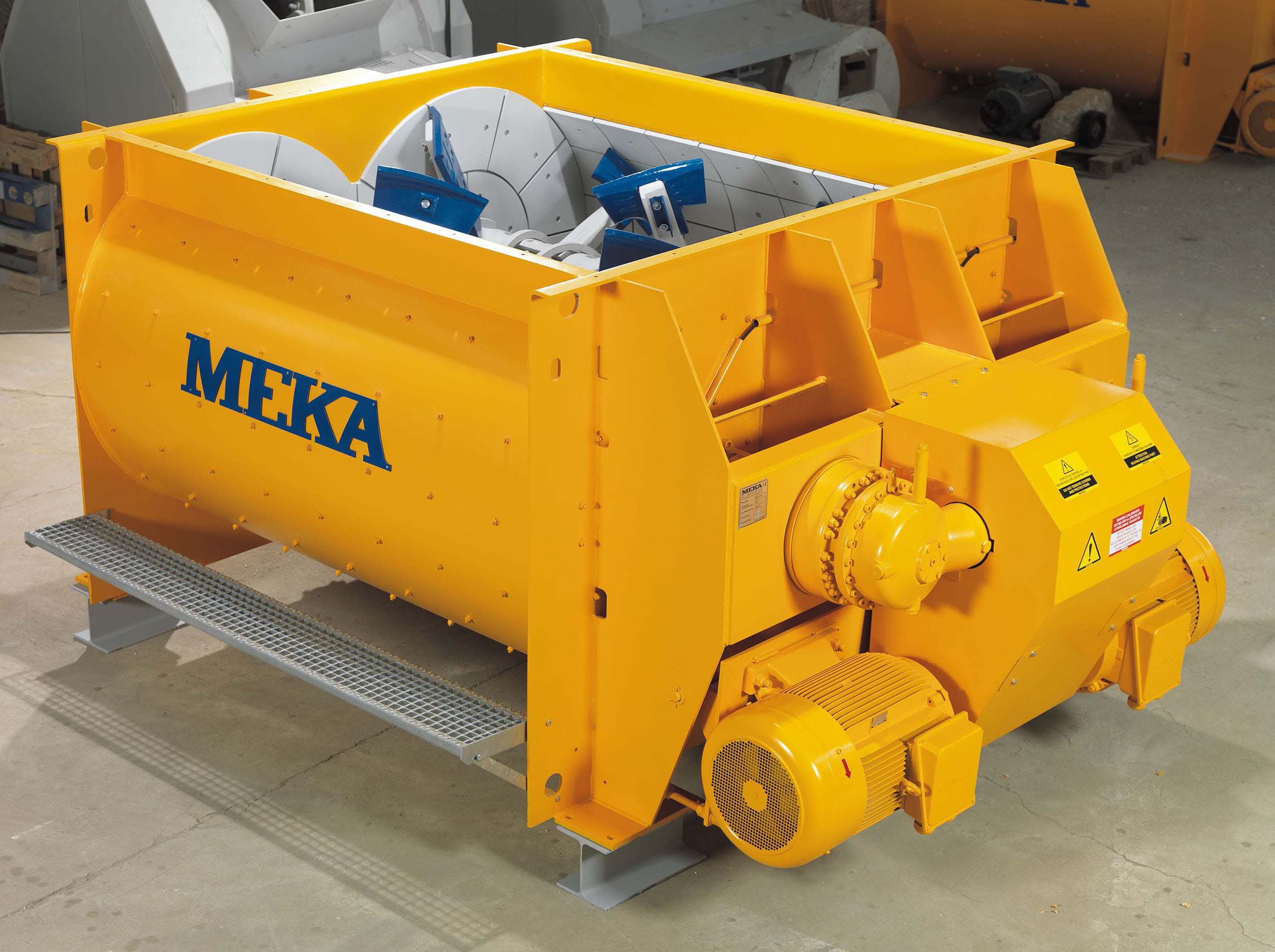 Miscelatore a 2 assi MBT series MEKA Crushing Screening and Concrete Batching Technologies