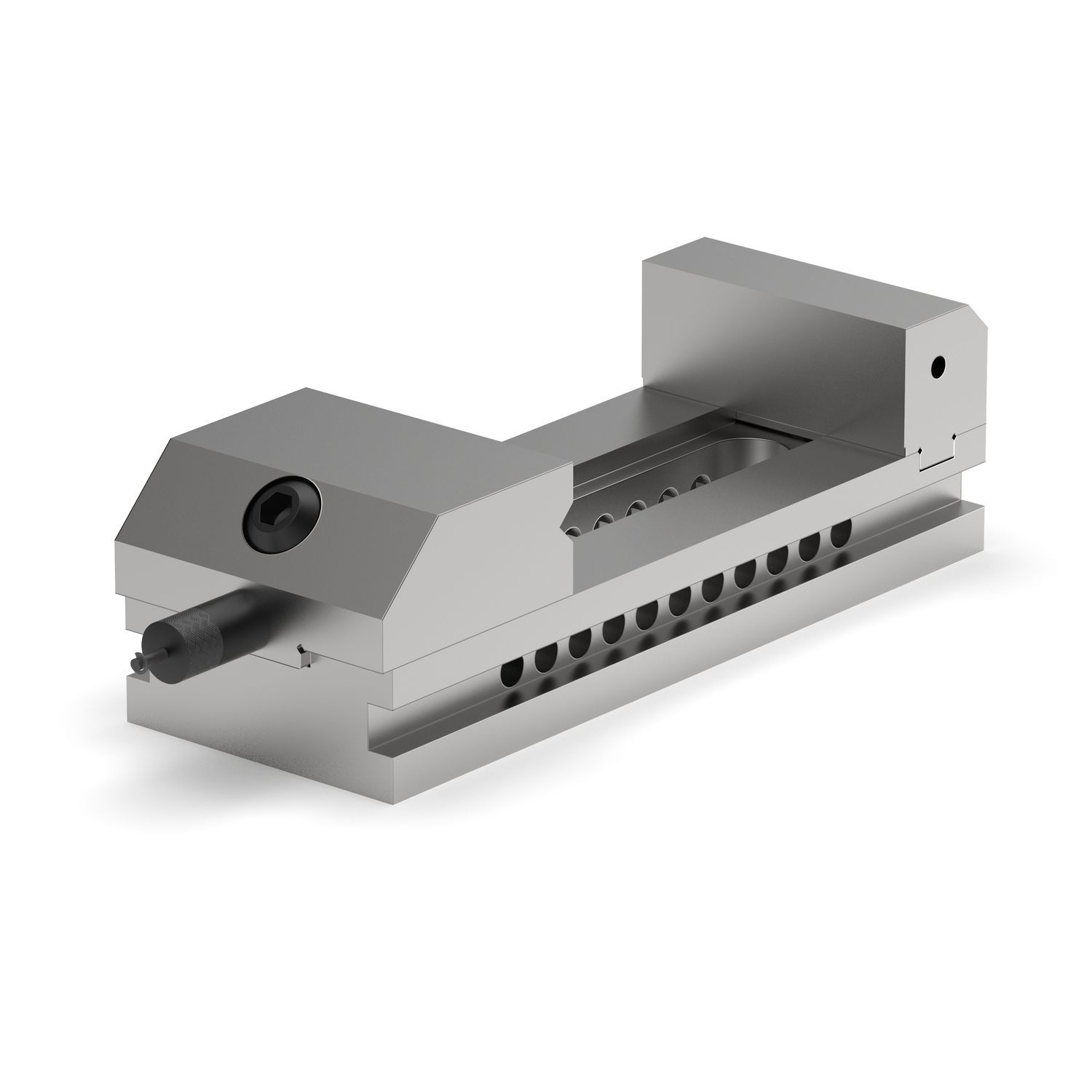 Morsa Di Precisione FERVI M012/100 - Acciaio Temprato, 100mm - Foto 11