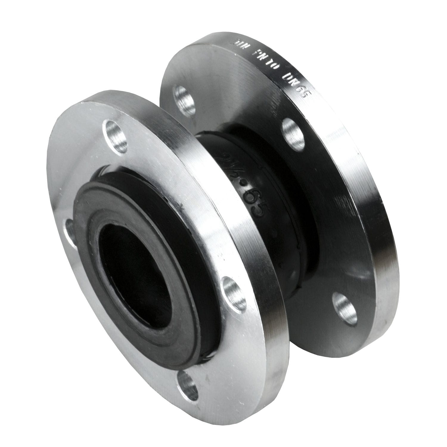 Tubo Flessibile Corrugato in Acciaio Inox con Giunto di Espansione Intrecciato e Flangia Tubo Flessibile Corrugato in Acciaio Inox con Giunto di Espansione Intrecciato e Flangia