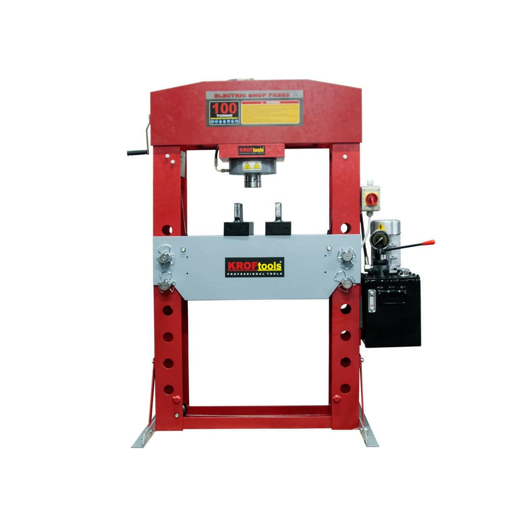 Pressa Idraulica Fervi P001/75 Manuale E Pneumatica Portata 75t [P001/75 - Foto 4