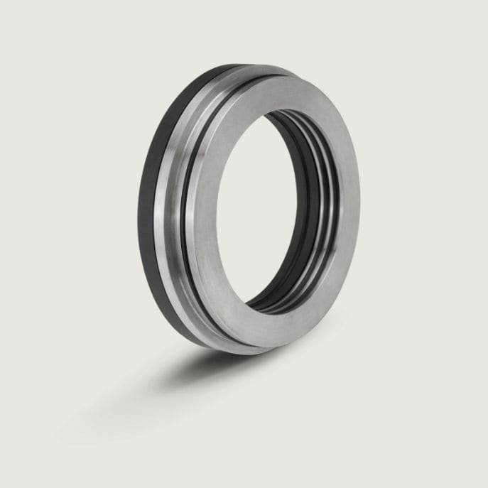 Oil Seal Doppio Labbro EAI Guarnizione Rotante Per Albero Olio EAI 16x28x7 Mm FPM/FKM - Con Molla In Acciaio Inox, Labbro Doppio Guarnizione Albero 16x28x7 Mm - Foto 2