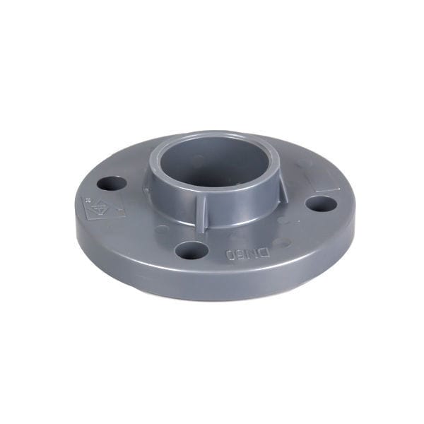 Flangia Da Parete Per Scarico 1-1/2&rdquo; In Plastica Bianca &ndash; Flexcraft Per Raccordo Tubolare