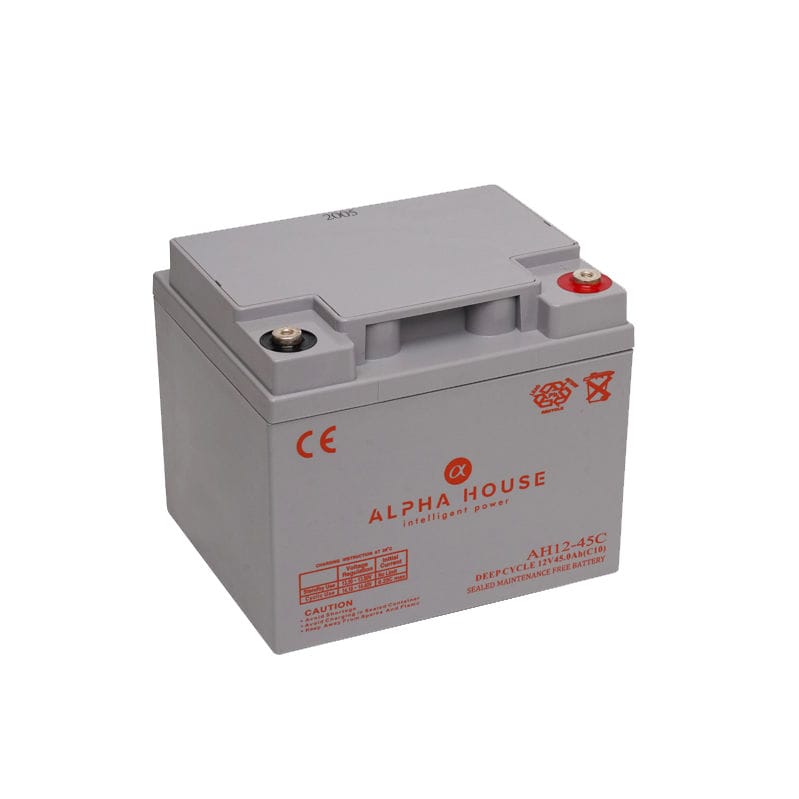 Batteria rettangolare AH1245C Alpha House Ltd 12 V / UL / CE