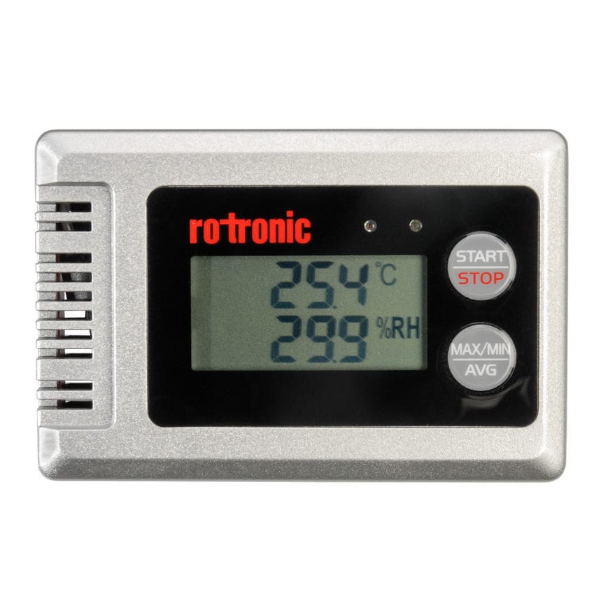 ThermElc TE-B3TH Data Logger Wireless Di Temperatura E Umidità Con LCD, Precisione ±0,3°C, Allarmi E App Multi-dispositivo