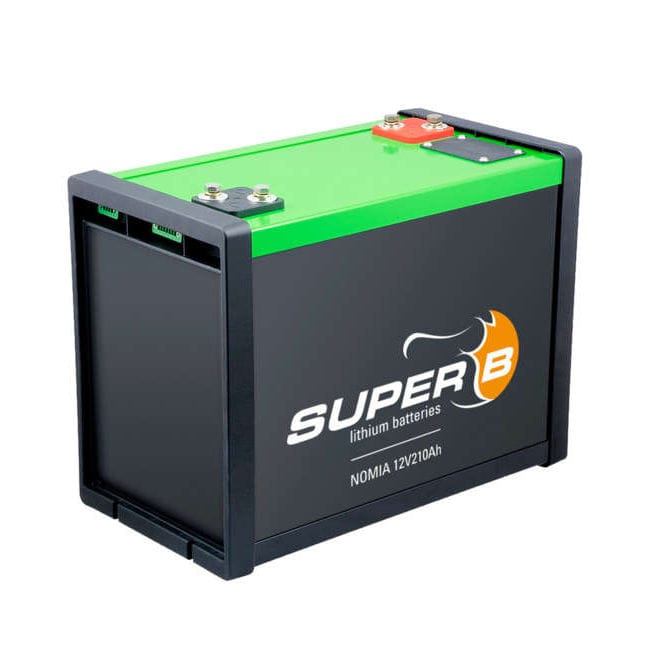 Batteria 12 V Nomia Super B Lithium Power B.V. fosfato di ferro