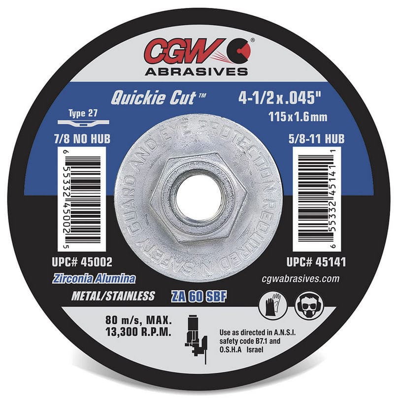 Ruota Di Taglio 6x.045x7/8 - Dischi Da Taglio In Metallo E Acciaio Inox Confezione Da 100 - Foto 11