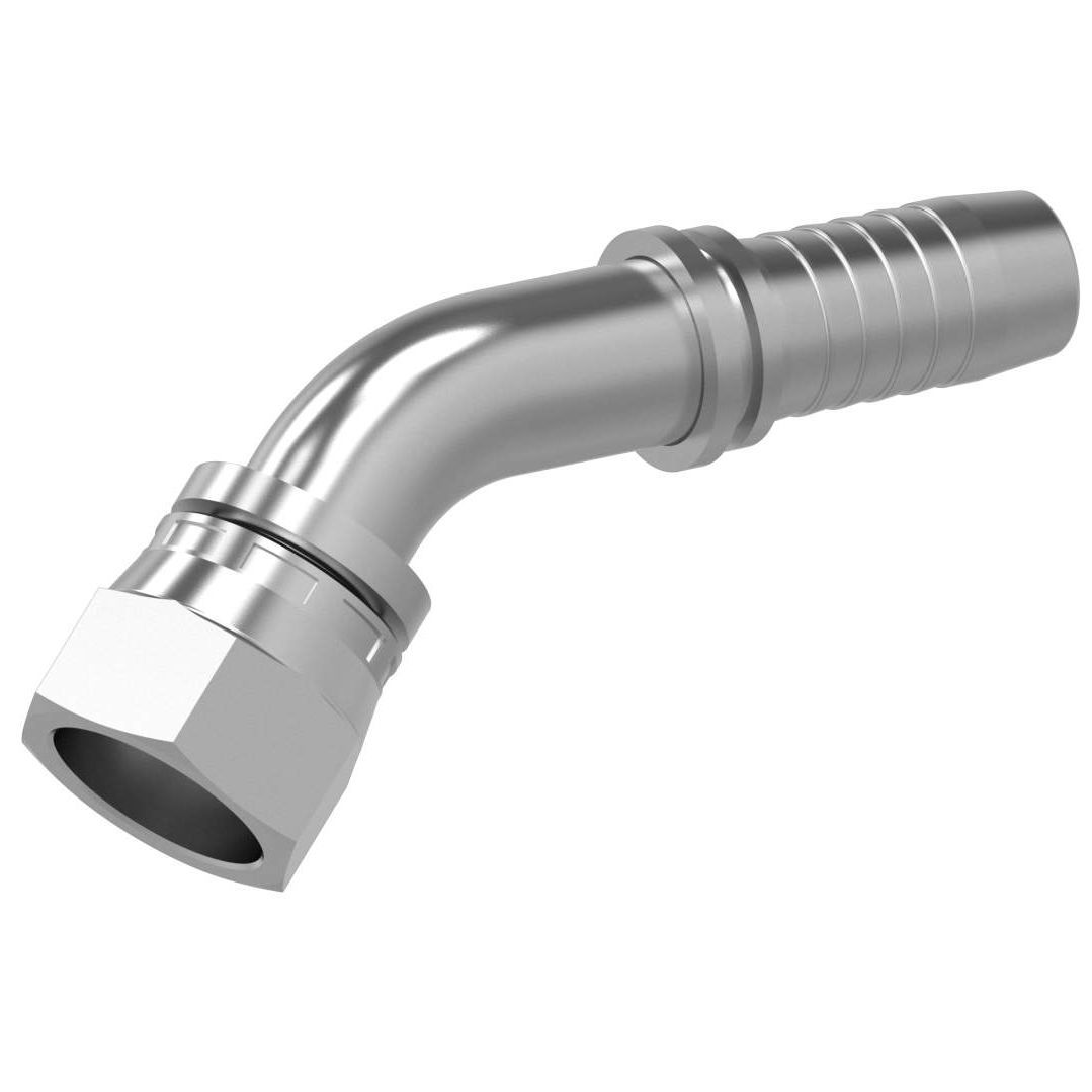 Curva Scarico 15° In Acciaio Inox 44,5 Mm Per Tubi Di Scarico - Raggio 100 Mm - 4