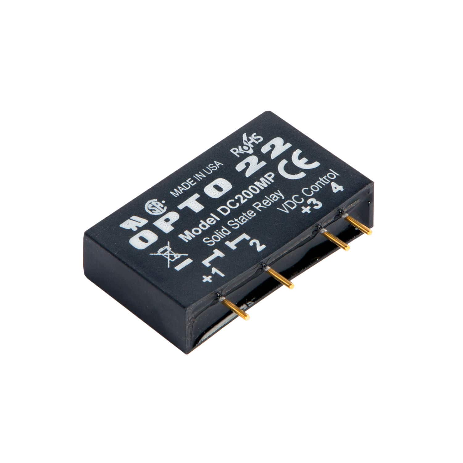 Modulo Relè Statico MRD-060D2 - Ingresso DC 4-32V, Uscita DC 1-60V, Per Installazione Su Binario