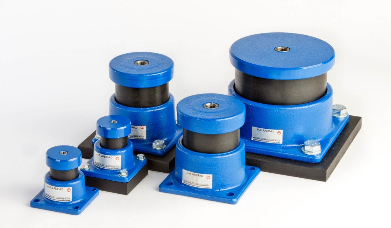 4 Ammortizzatori Antivibrazione In Gomma DD40x30 M10 - Isolatori Per Macchinari - Foto 2