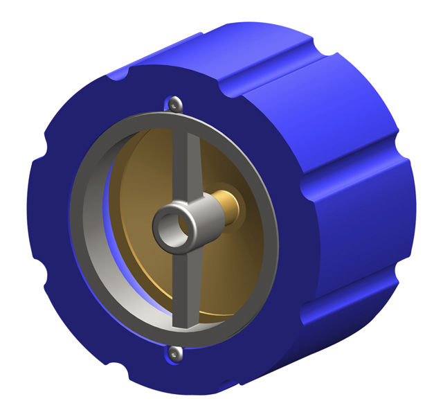 Valvola Di Ritegno Silenziosa Apco 1 1/4” Modello 301,25.1 – Ghisa E Ottone