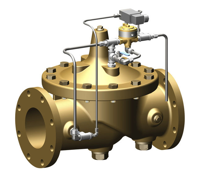 Elettrovalvola WIC Valve 1.5 Pollici 220V AC A Chiusura Lenta Per Acqua E Aria, Antimartello