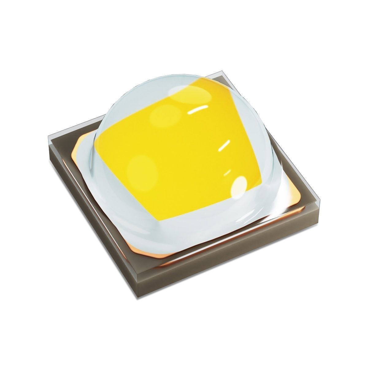 LED Giallo 1W 585-595nm Con Stella 20mm – Kit Da 10 Pezzi Per Fai Da Te E Riparazioni