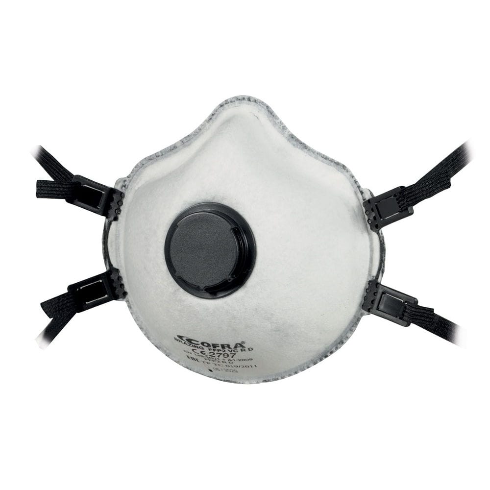 Maschera protettiva P2 con valvola centrale Maschera protettiva P2 con valvola centrale