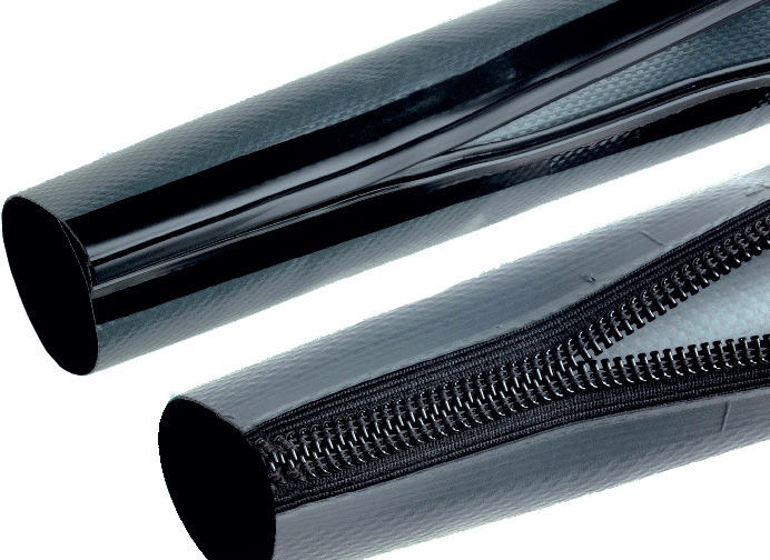 Guaina Protettiva Nylon Per Tubi - 1.5" Diametro X 24.6ft, Nero
