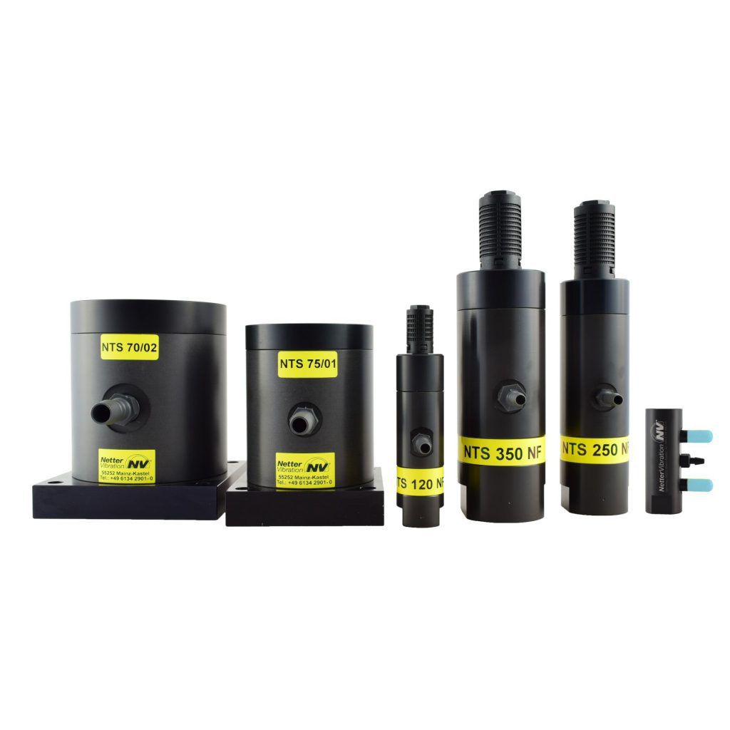 Vibratore Pneumatico A Turbina GT4 - Industriale, Basso Rumore, Forza 130-210N, G1/8" - Foto 4