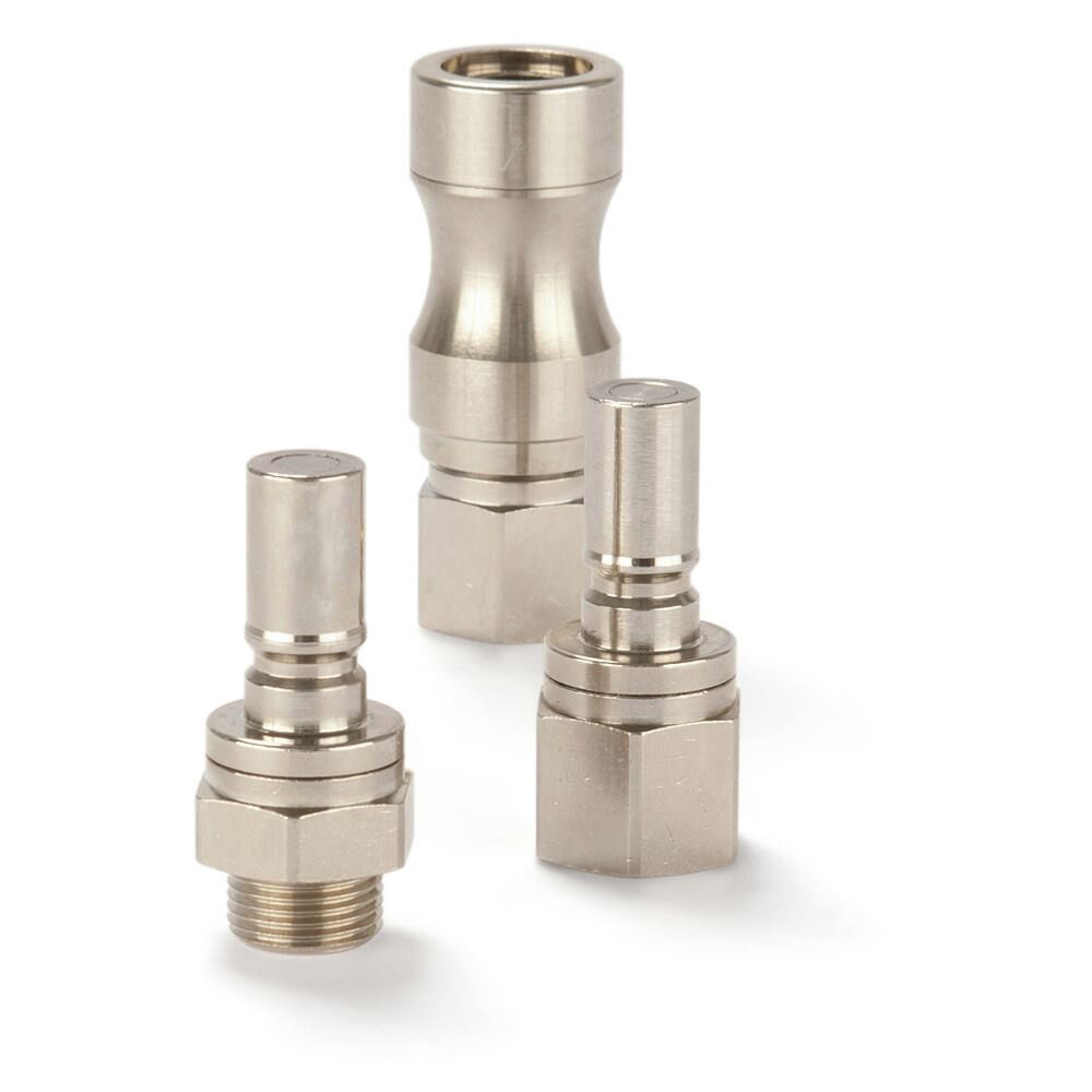 Uxcell 9 Pezzi Raccordi Rapidi Per Aria Compressa, Dritti, Da 8 Mm A 8 Mm - Foto 2