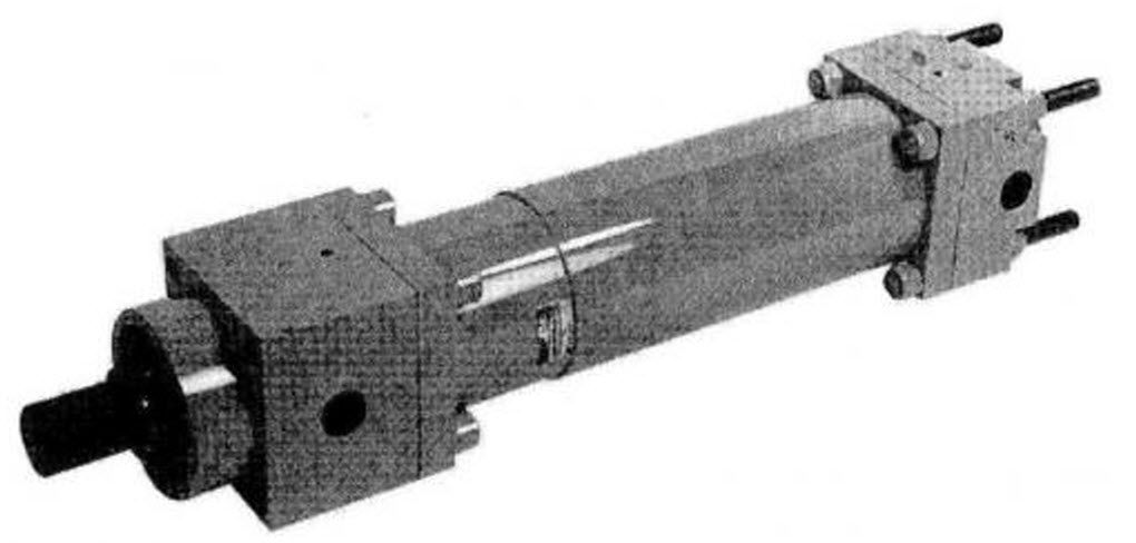 Cilindro Oleodinamico A Doppio Effetto Senza Supporti Di Attacco, Alesaggio 70, Stelo 40, Corsa 300 - Foto 8