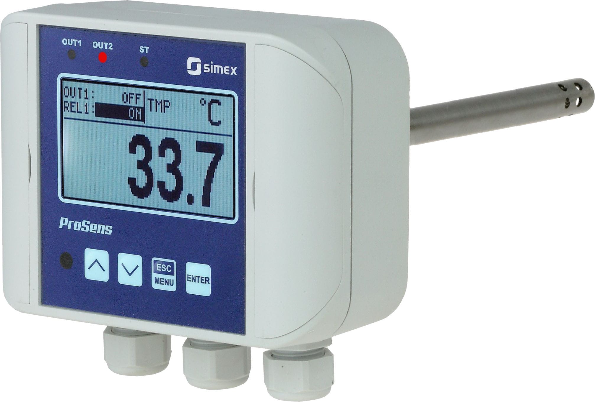 Trasmettitore Temperatura Seneca T120 Loop-powered Per RTD Pt100/Ni100 - Precisione 0,1%, Alimentazione 5-30Vdc