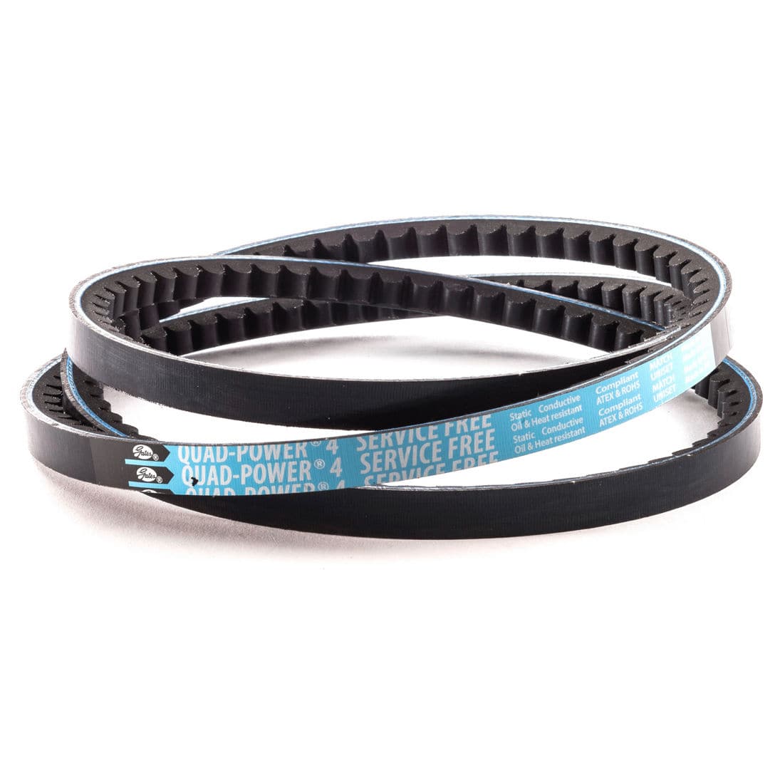 QUARKZMAN 2Pz Cinghie A Cuneo Spz-1100 Cinghia Trasmissione In Gomma