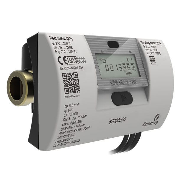 Contatore Di Calore Kamstrup MULTICAL 303 Qn 2,5 - Misuratore Ultrasuoni Per Riscaldamento