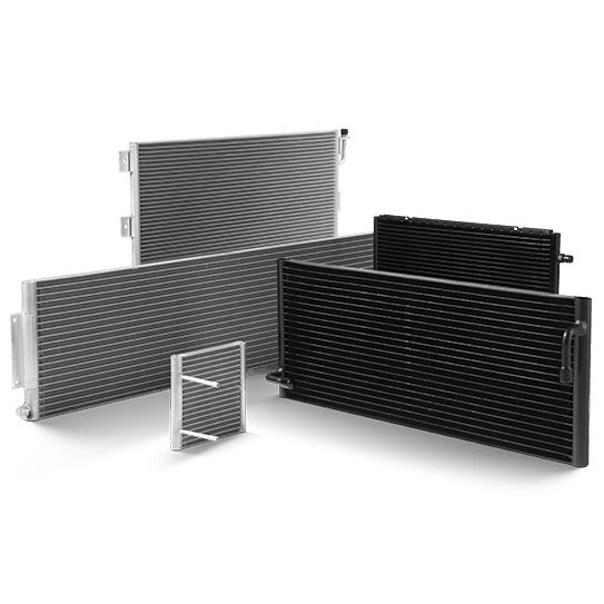 Condensatore CP4x6x120 In Rame E Alluminio Per Radiatore/Evaporatore - Nuovo