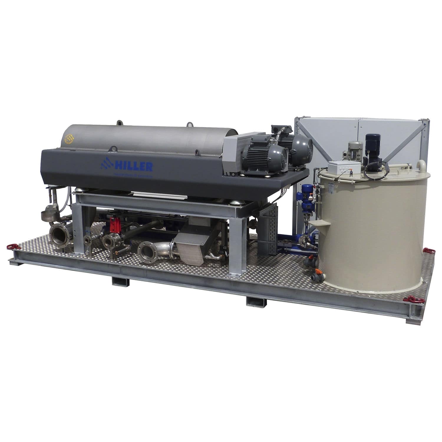 Decanter per disidratazione fanghi DecaSmart DP45N Hiller GmbH