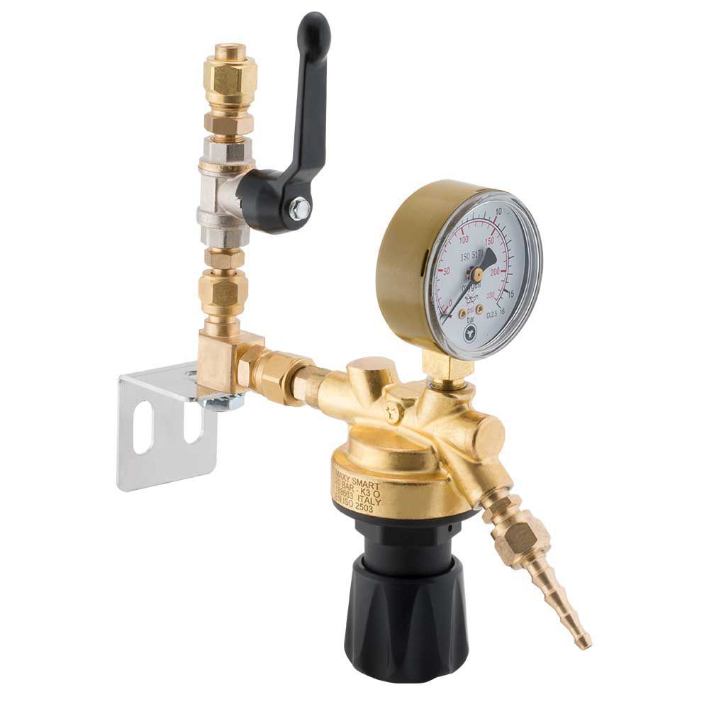 Riduttore Butano Doppio Manometro Riduttore Di Pressione Per Gas Propano E Butano - Doppio Manometro, Portata 6 Kg/h Bombola Gas Barbecue - Foto 11