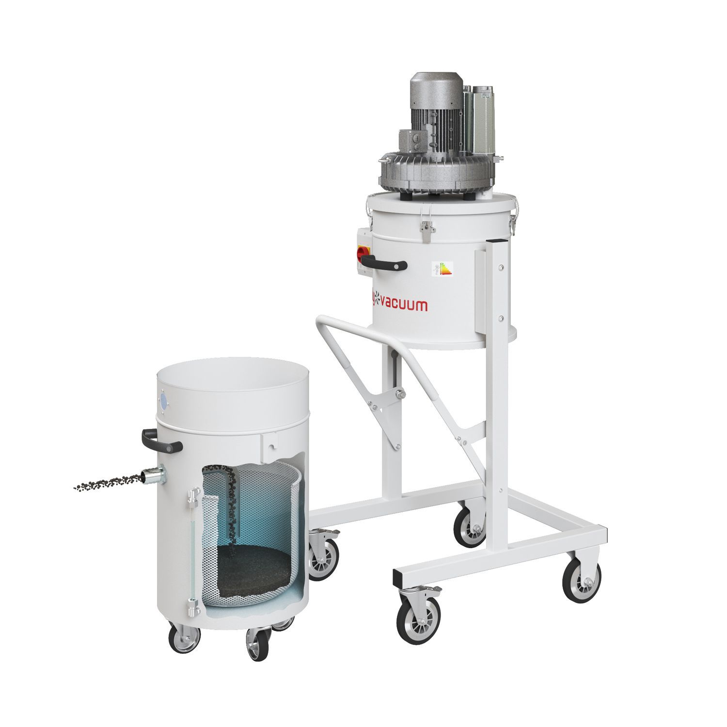 Aspiratore Industriale VCM 530 PRO Wood - Classe M, 30L, Per Legno E Polveri Sottili, Con Pulizia Automatica