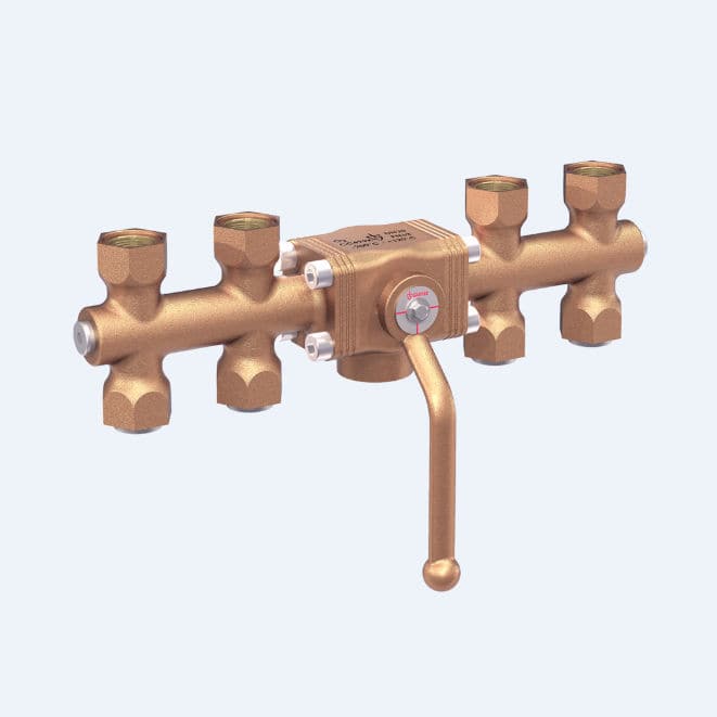 Valvola A Sfera In Bronzo Viega ProPress 2 Pollici, Manuale, Modello 79120, Prodotta In Germania