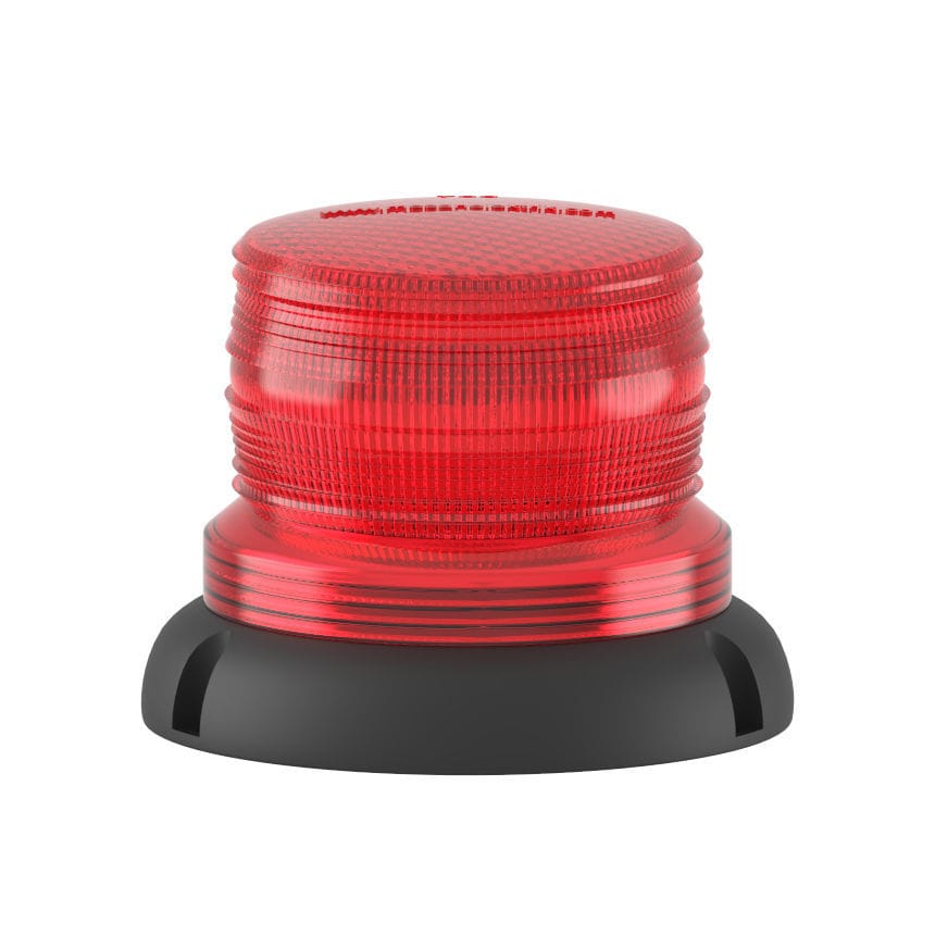 SEGNALATORE CON LUCE LAMPEGGIANTE O STROBO,ROSSO 230V - C1A LUX230R