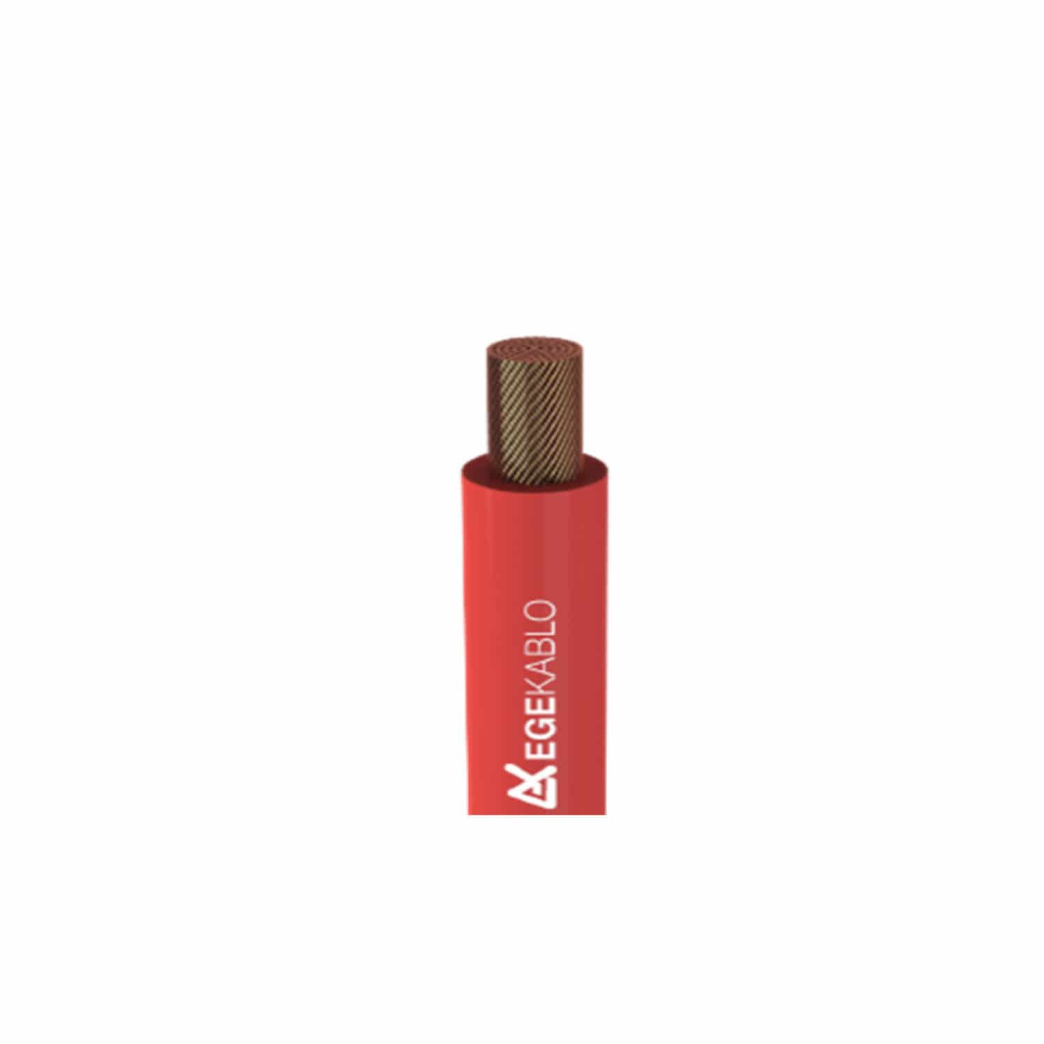Cavo Elettrico H07V-K 6mm&sup2; Rosso - Per Armadi E Impianti Elettrici