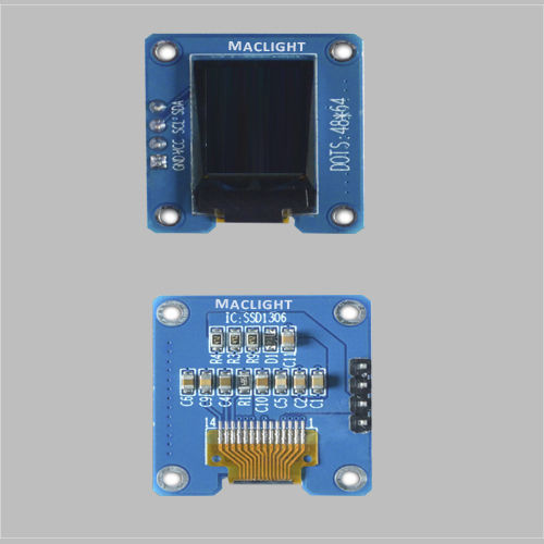 Modulo Display OLED 0.49 Pollici - Schermo A Colori Con Interfaccia IIC