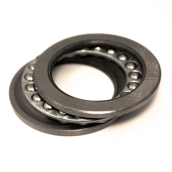 10pz Cuscinetto Assiale A Sfere F3-8M 3mm X 8mm X 3.5mm In Acciaio Cromato, Per Macchine Utensili E Applicazioni Industriali