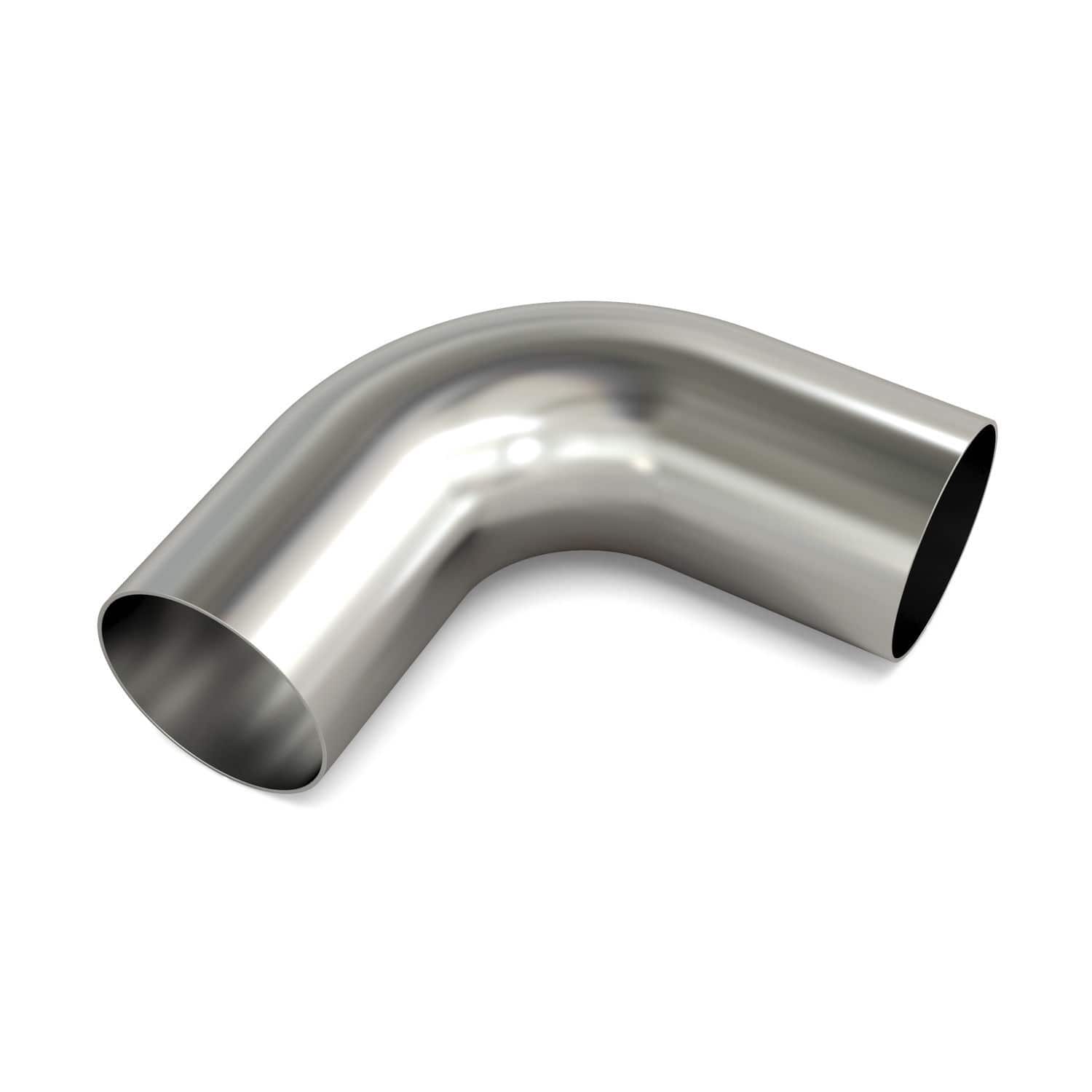 2 Gomiti A 90 Gradi In Acciaio Inox 63mm - Per Tubi Di Scarico Auto, Saldatura O Ringhiere - Foto 6