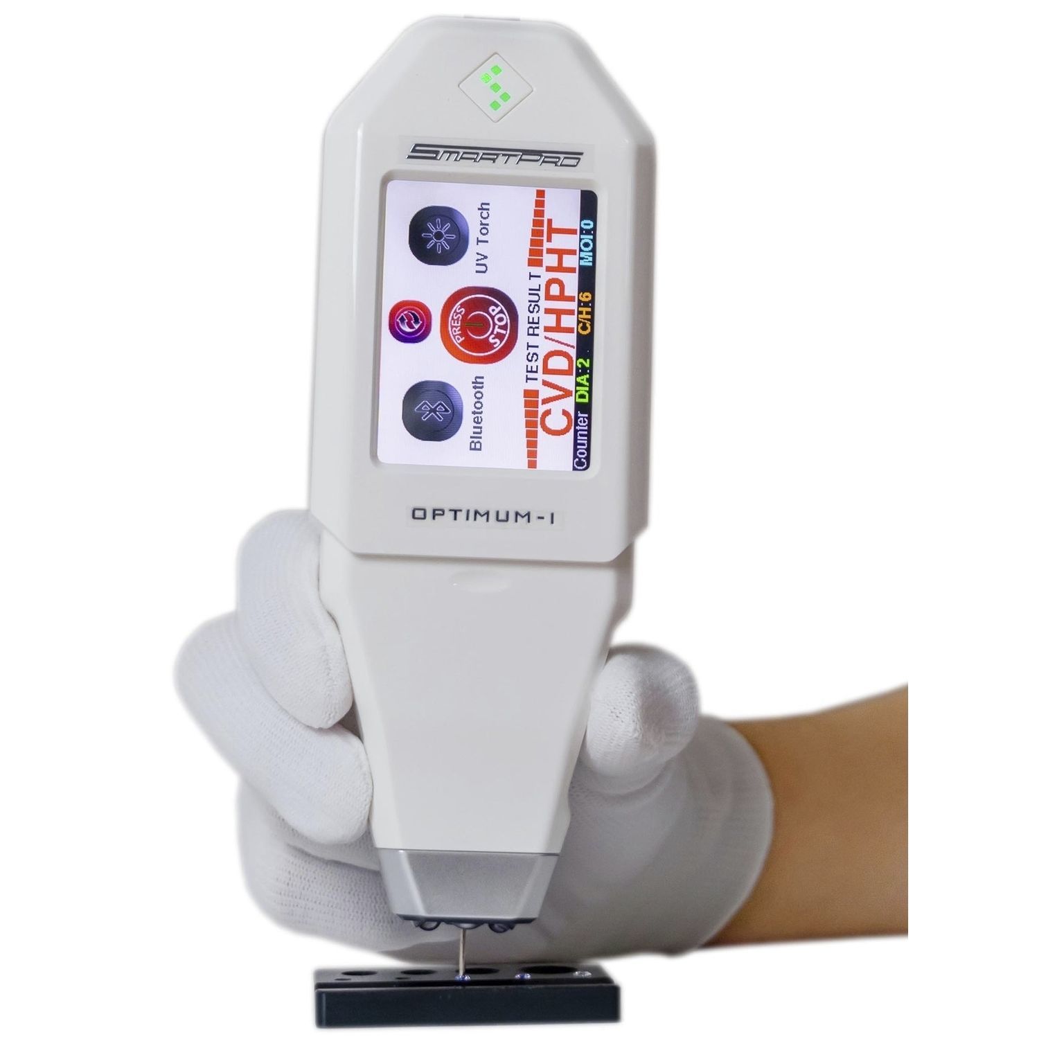 Rilevatore Di Diamanti Per Gioielli E Penna Tester Con Luce, Lente