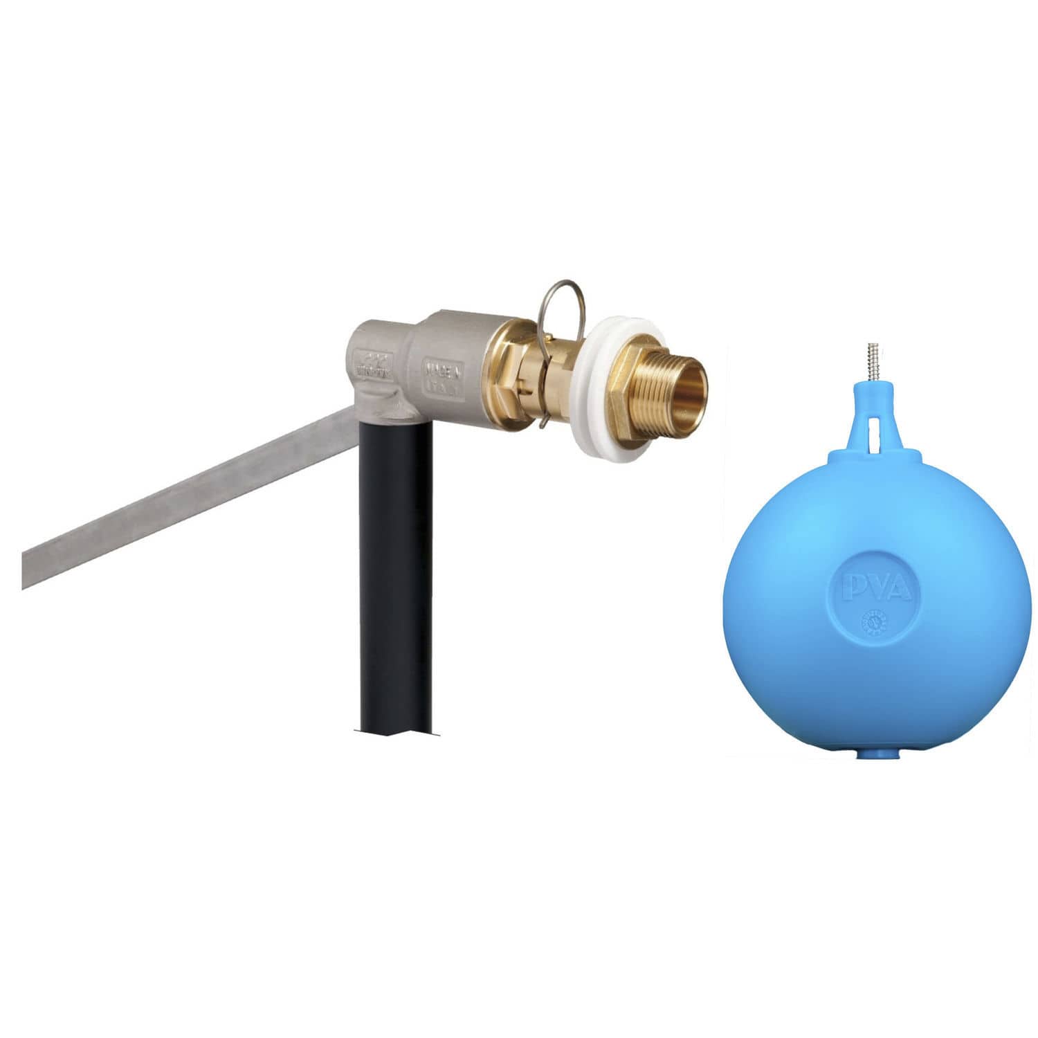 Valvola A Galleggiante In Ottone 1/2" - Per Serbatoi, Acquari, Abbeveratoi, Con Braccio Regolabile - Foto 6