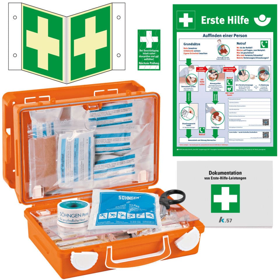 Indigos Ug Adesivo Primo Soccorso 150x50 Mm - Segnale Di Sicurezza Per Auto E Superfici Lisce - 5