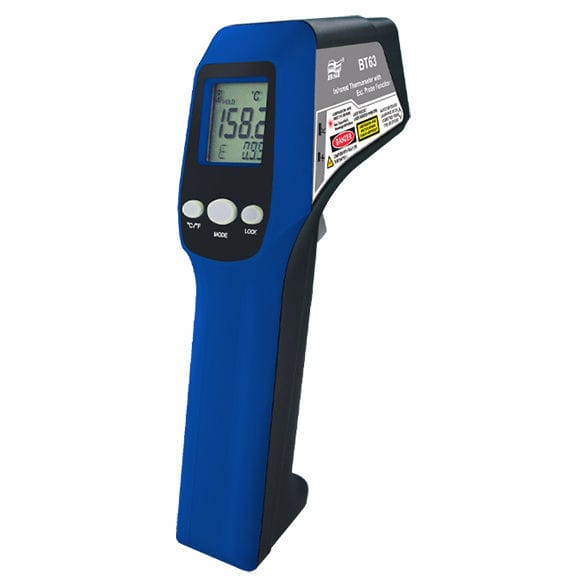 Termometro Laser GM320S A Infrarossi - Gamma -50°C A 600°C, Display LCD, Colore Arancione - Foto 4