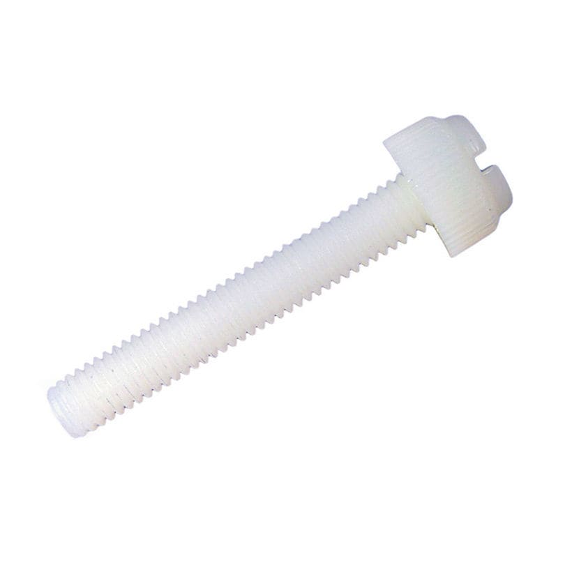 Vite Con Filettatura Metrica Tipo M4 Con Testa Extra Piatta Per Mobili Emuca Lunghezza 14 Mm In Nichelato