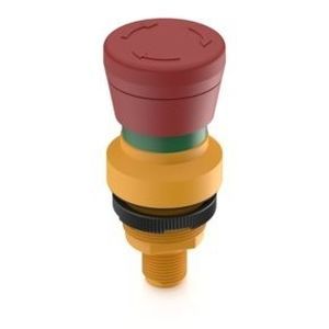 Siemens - 3SU10001HF200AA0 - Pulsante a fungo di ARRESTO DI EMERGENZA, 22 mm, rotondo, in