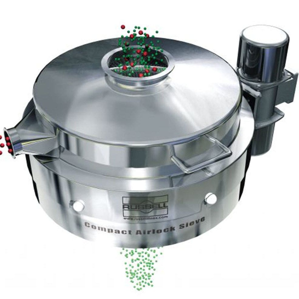 Vaglio Per L industria Agroalimentare Airlock Sieve Russell Finex 