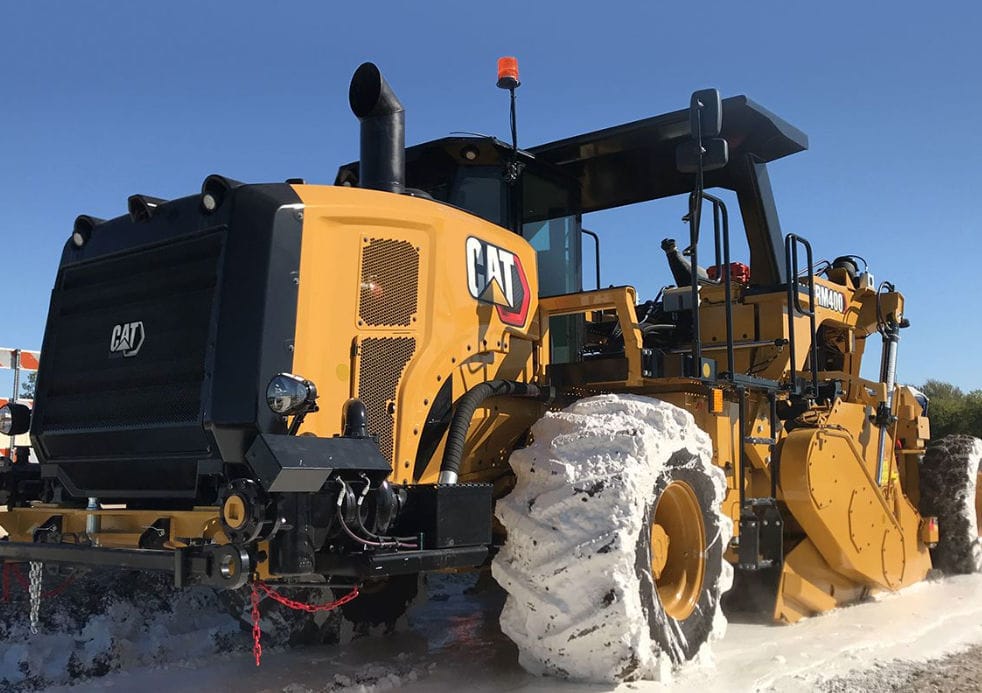 Piallatrice bituminose RM400 Caterpillar Global Mining