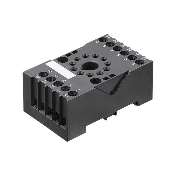 Zoccolo Per Rel&egrave; OMRON PF113A-E, 11 Pin, Per Rel&egrave; Elettromeccanici Serie MM3, Fatto In Giappone