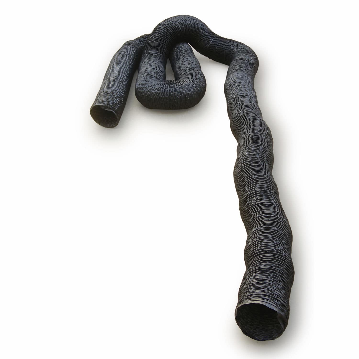 Tubo Flessibile Aria Scarico PVC E Alluminio - &Oslash;60mm, 6m, Isolato Per Ventilazione E Aspirazione